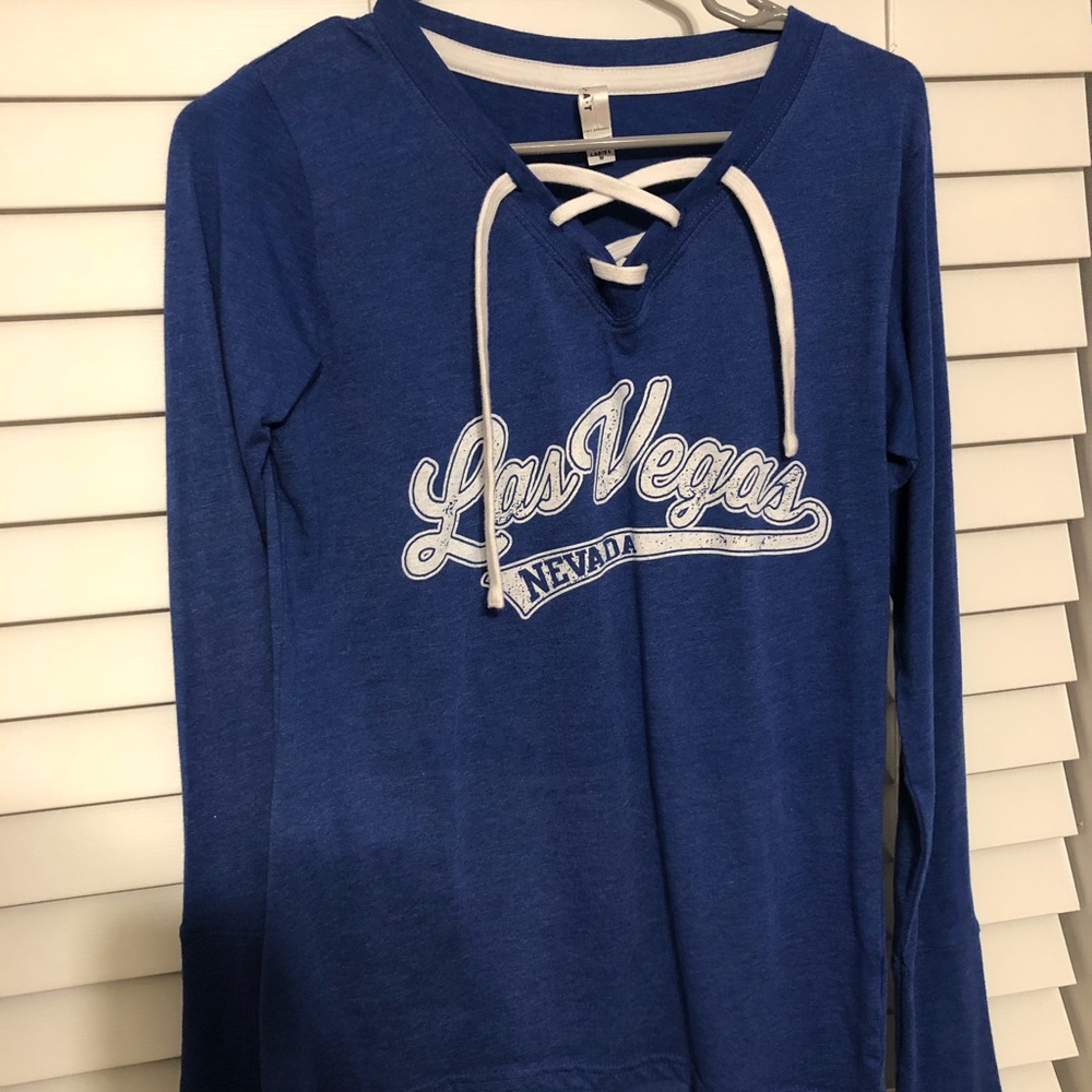 Blue Las Vegas Nevada Long Sleeve